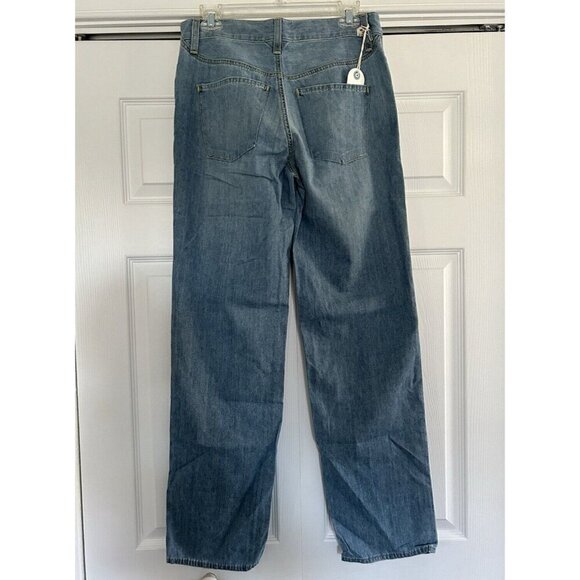 Daily Blue Adriano Goldschmeid Mood Straight Leg Lightweight Jeans Echo Blue 29 - Picture 5 of 14